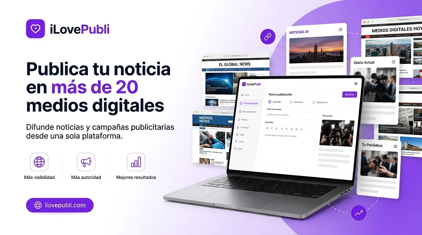 iLovePubli - Publica tu noticia en más de 20 medios digitales
